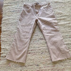 Theory Women's Ankle Jeans in Pink,cropped,pockets front and back!